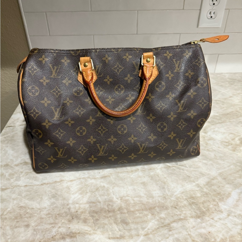 Louis Vuitton Brown Monogram Satchel